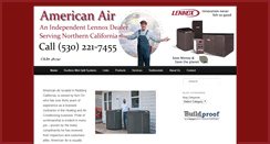 Desktop Screenshot of myamericanair.com